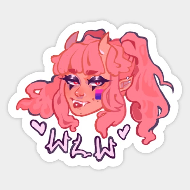 Colette Bi WLW Sticker by Logistic Worms